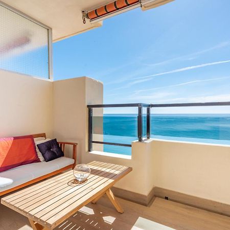 BEACHFRONT -- NEW LUXURY Apartment -- 1ª Linea Playa -- CENTRO de Fuengirola -- Private PARKING -- Panoramic Sea Views Exterior foto
