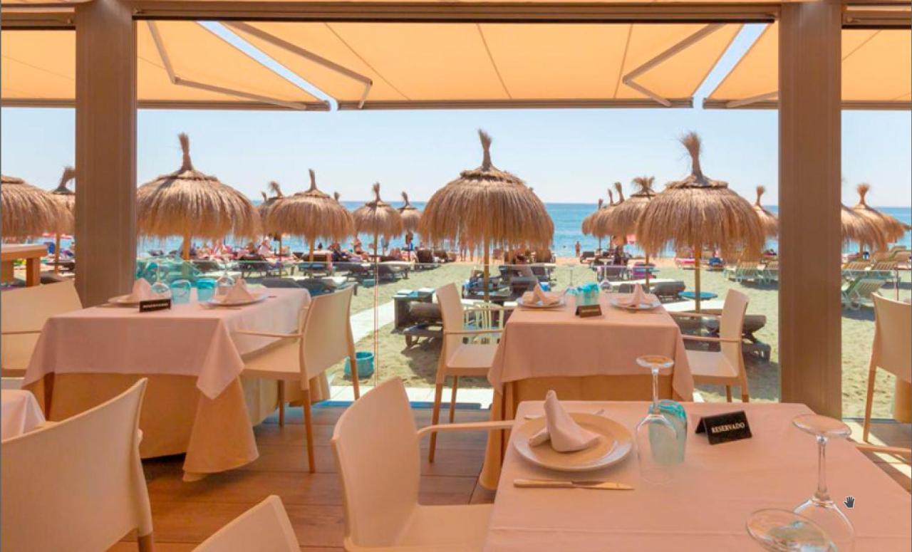 BEACHFRONT -- NEW LUXURY Apartment -- 1ª Linea Playa -- CENTRO de Fuengirola -- Private PARKING -- Panoramic Sea Views Exterior foto