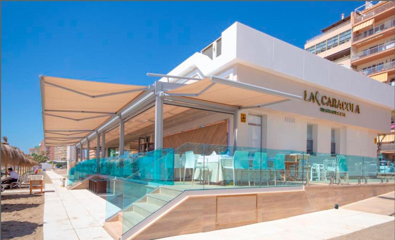 BEACHFRONT -- NEW LUXURY Apartment -- 1ª Linea Playa -- CENTRO de Fuengirola -- Private PARKING -- Panoramic Sea Views Exterior foto